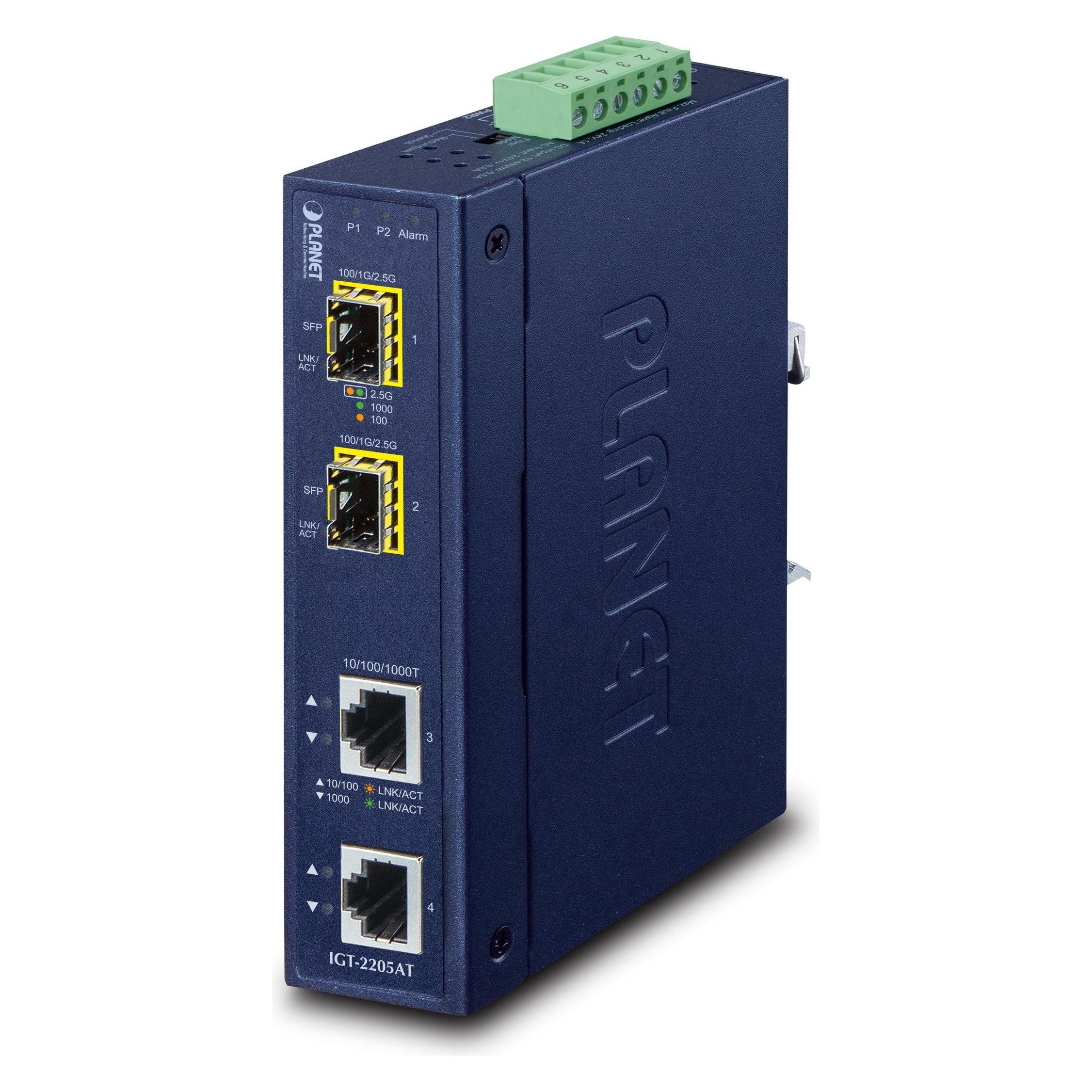 Planet IP30 Industrial 2-port (IGT-2205AT)