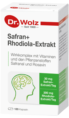 Dr. Wolz Zell GmbH SAFRAN+RHODIOLA-Extrakt Dr.Wolz Kapseln 33 g 10251944