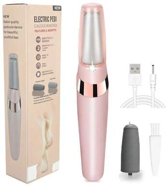 Uplift Essentials Rechargeable Electric Foot File And Callus Remover Rechargeable Electric Foot File And Callus Remover