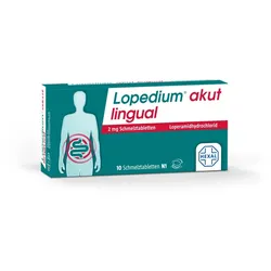 Lopedium® akut lingual 10 St