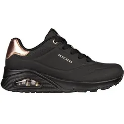 SKECHERS Damen Freizeitschuhe UNO, Größe 41 in Schwarz Schwarz