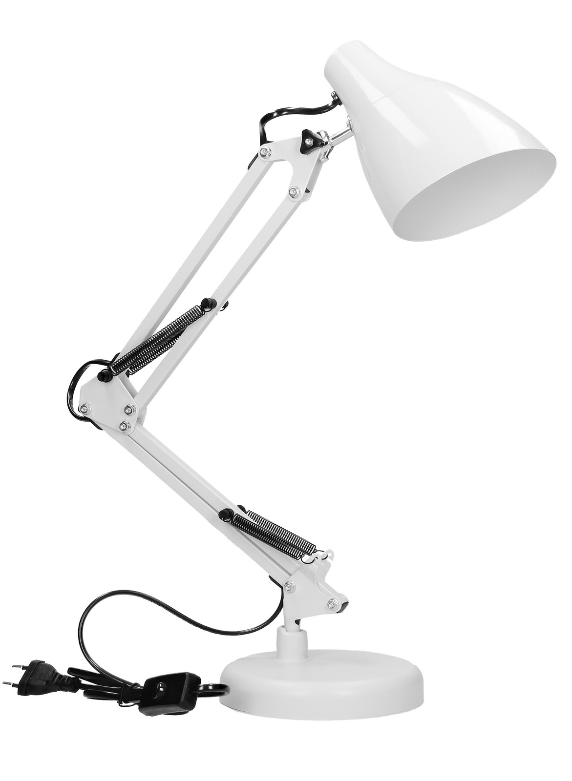 Virone Bureaulamp voor Home Office en Lezen, Wit