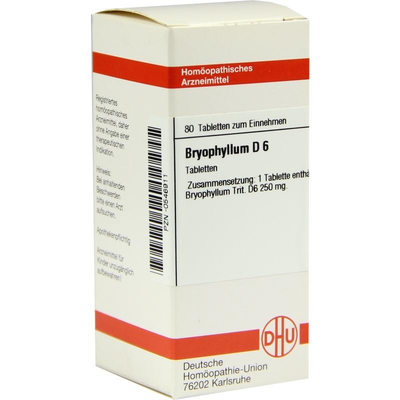 DHU-Arzneimittel GmbH & Co. KG BRYOPHYLLUM D 6 Tabletten 80 St 00546911