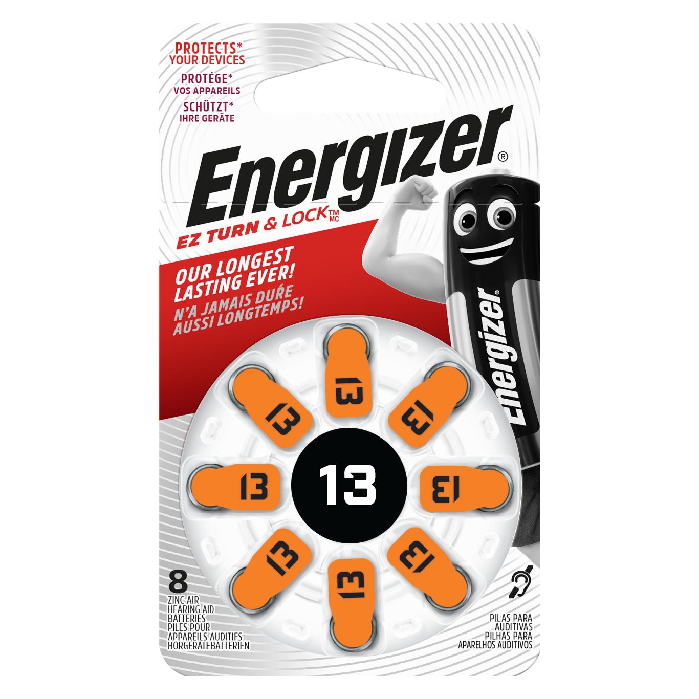 Energizer Hearing Aid 13 (8 Stk., 13, 280 mAh) (E301431601)