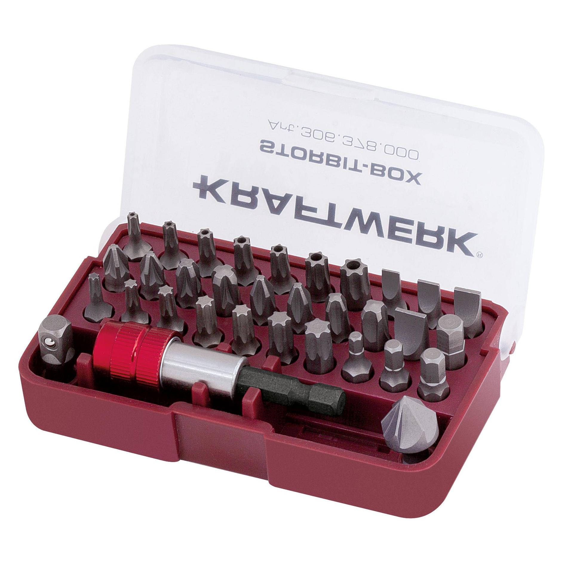 Kraftwerk Bit-Set mit Kegelsenker-Bit (Innensechskant, Kreuz Pozidriv PZ) (306.378.000)