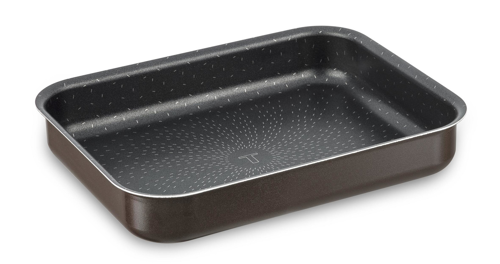 Tefal Success J1600502 aluminium pan, zwart, B: 203 mm, D: 263 mm, H: 42 mm