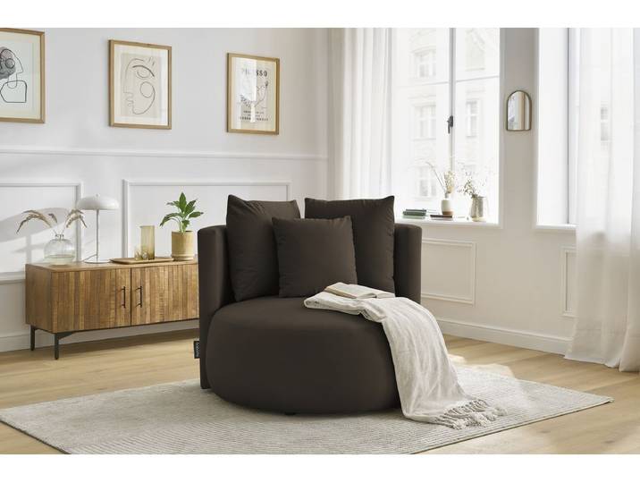 Fauteuil CESAR velours