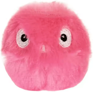 Inspire Picks Chirp Bounce Interactive Sound Cat Toy Balls Set plush Ball Pink