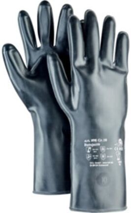 Chemiehandschuh Butoject 898 Gr.8 schwarz EN 388,EN 374 Kat.III ; Honeywell (898/8)