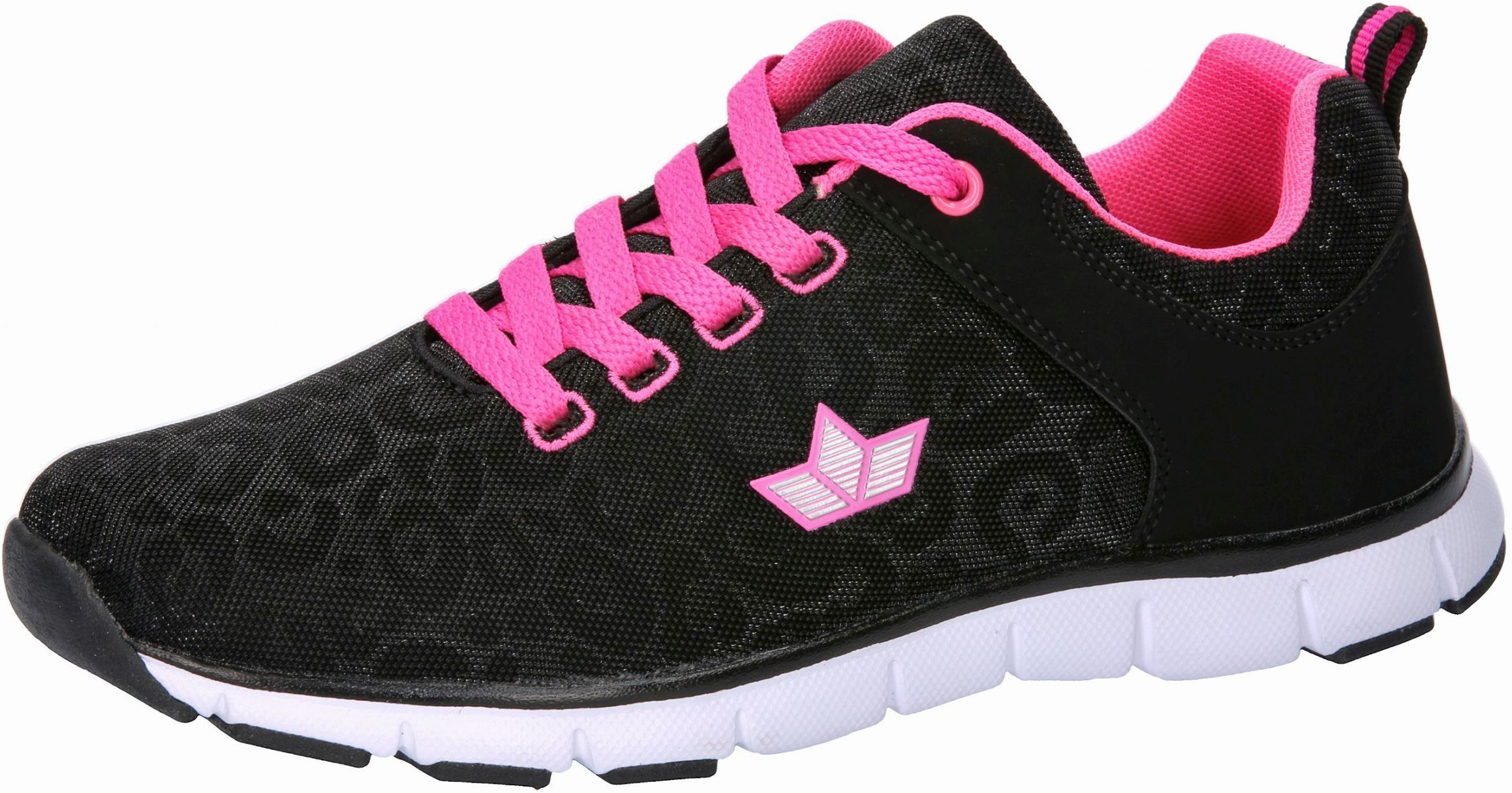 Sneaker LICO "Freizeitschuh Arlene", Damen, Gr. 37, schwarz, Synthetik, Schuhe Sneaker