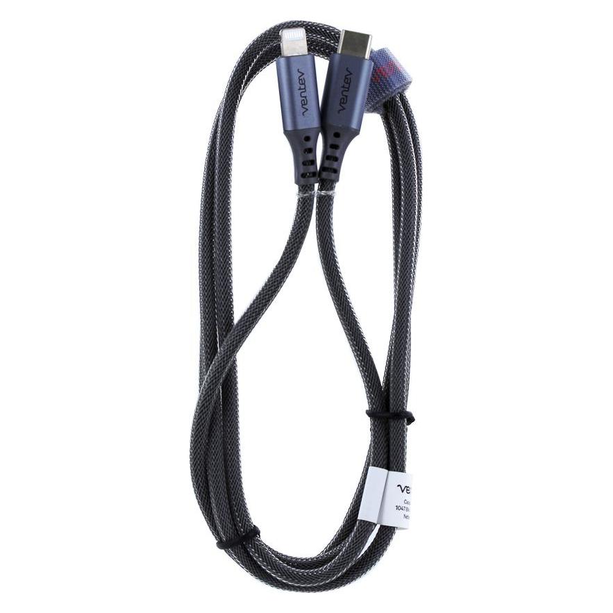 Ventev Usb-C zu Lightning Kabel - 1.2m - Grau - Original Ladekabel Datenkabel - Made (1.20 m) (224372)