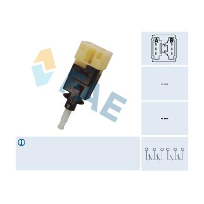 FAE Bremslichtschalter 24595 für Mercedes Chrysler STANDARD AUTOMOBILE
