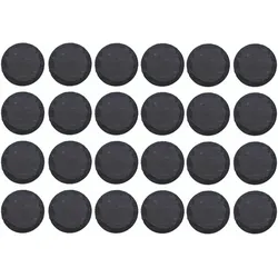 24x Schieferplatten I rund I 20x0 ,5 cm I Schiefer länglich Servierplatte länglich Sushi Teller Sushi Brett Dekoteller Buffetplatte