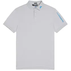 J.Lindeberg Golf Tour Tech TX Herrenpolo reg Fit hgrau