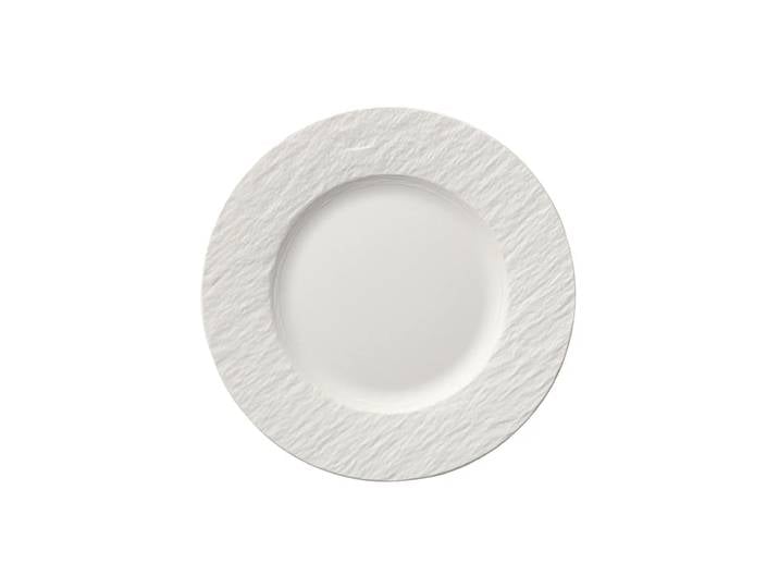 Villeroy & Boch Assiette Manufacture Rock Ø22 cm Blanc