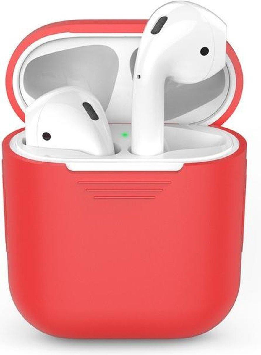 Go Go Gadget Siliconen hoesje voor AirPods - Rood
