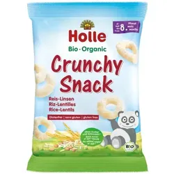 Holle Crunchy Snack Reis-Linsen bio