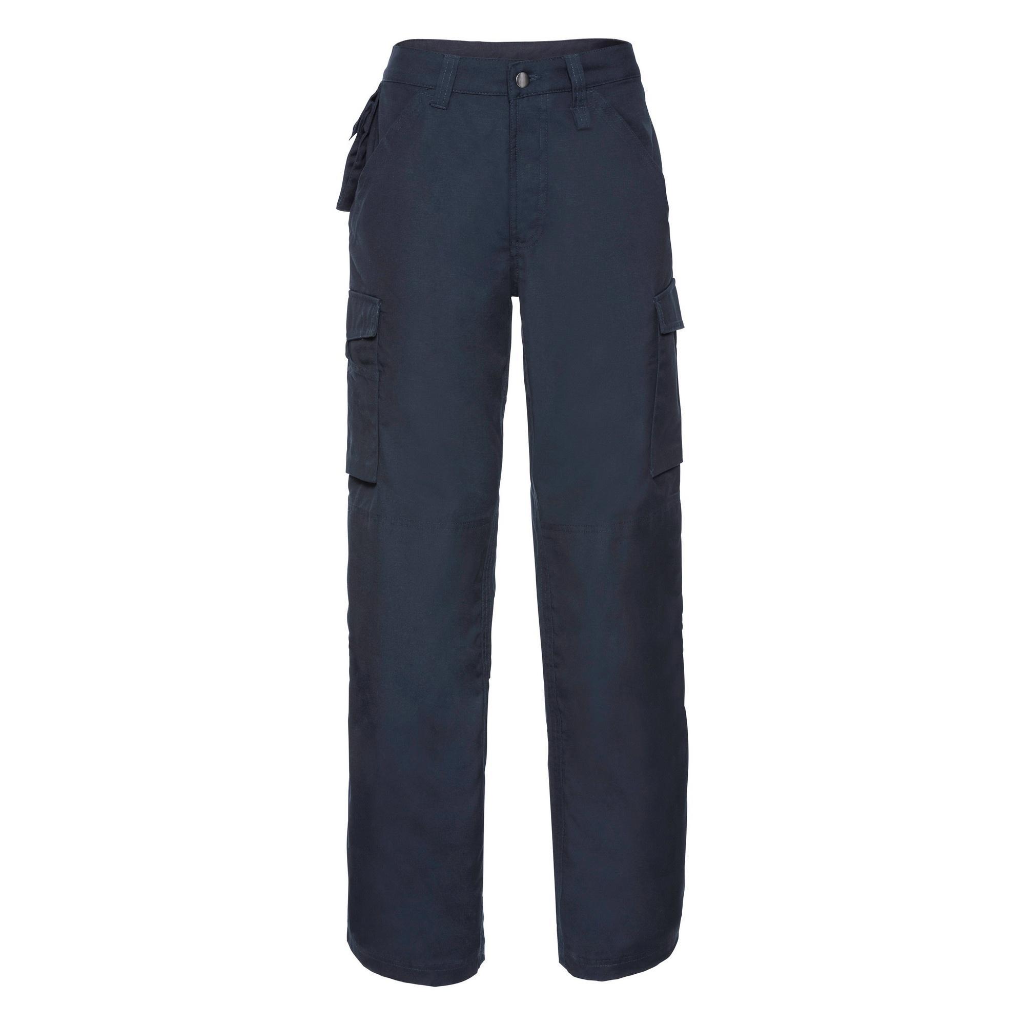 Russell Work Wear Herren Arbeitshose, robust, Standard-Beinlänge (Marineblau)