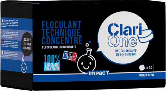 Floculant Impact CLARI-ONE - 10 pastilles