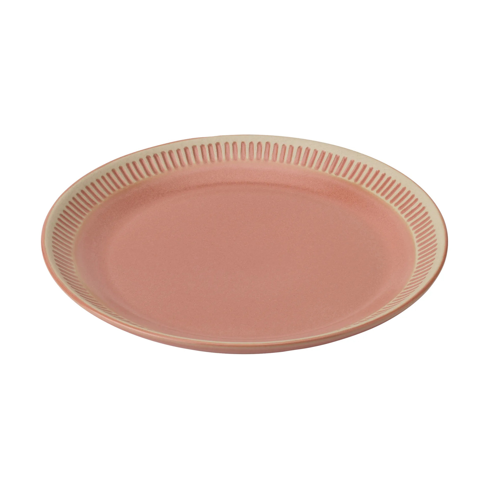 Knabstrup Keramik Colorit bord Coral Ø22 cm