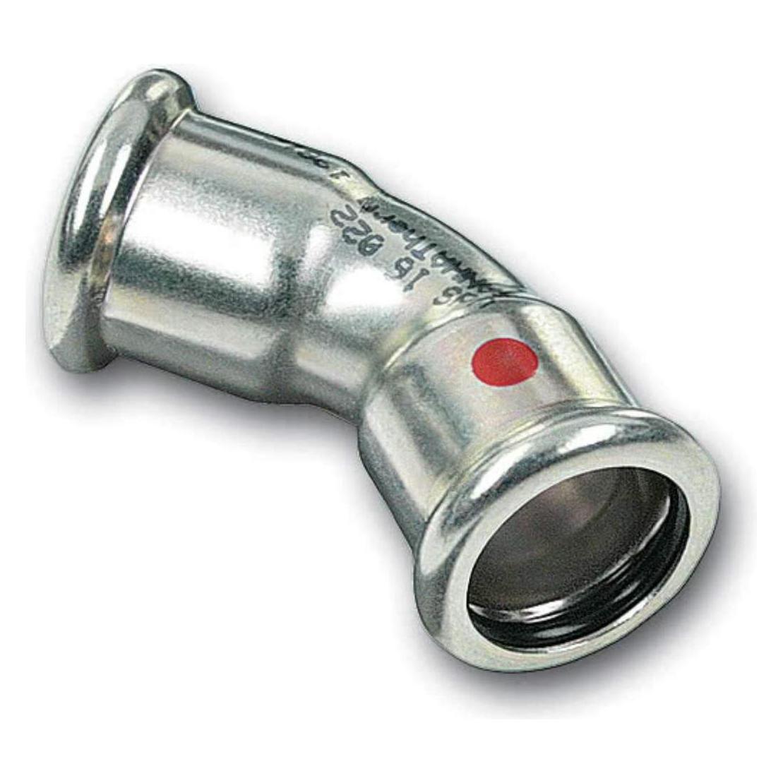 Sanha Therm Double socket bend 45 ° ZWxZW 88.9 (12404189)