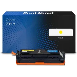 Toner kompatibel mit Canon 731 Y - Gelb