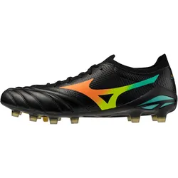 Mizuno Morelia Neo V β Elite FG Fußballschuhe 00 - black/lava orange/arcadia 44