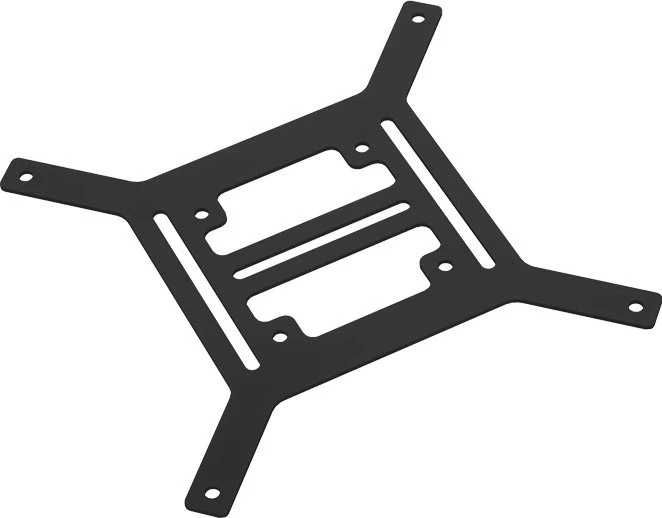 Barrow Ausgleichsbehälterhalterung 140mm flach - schwarz