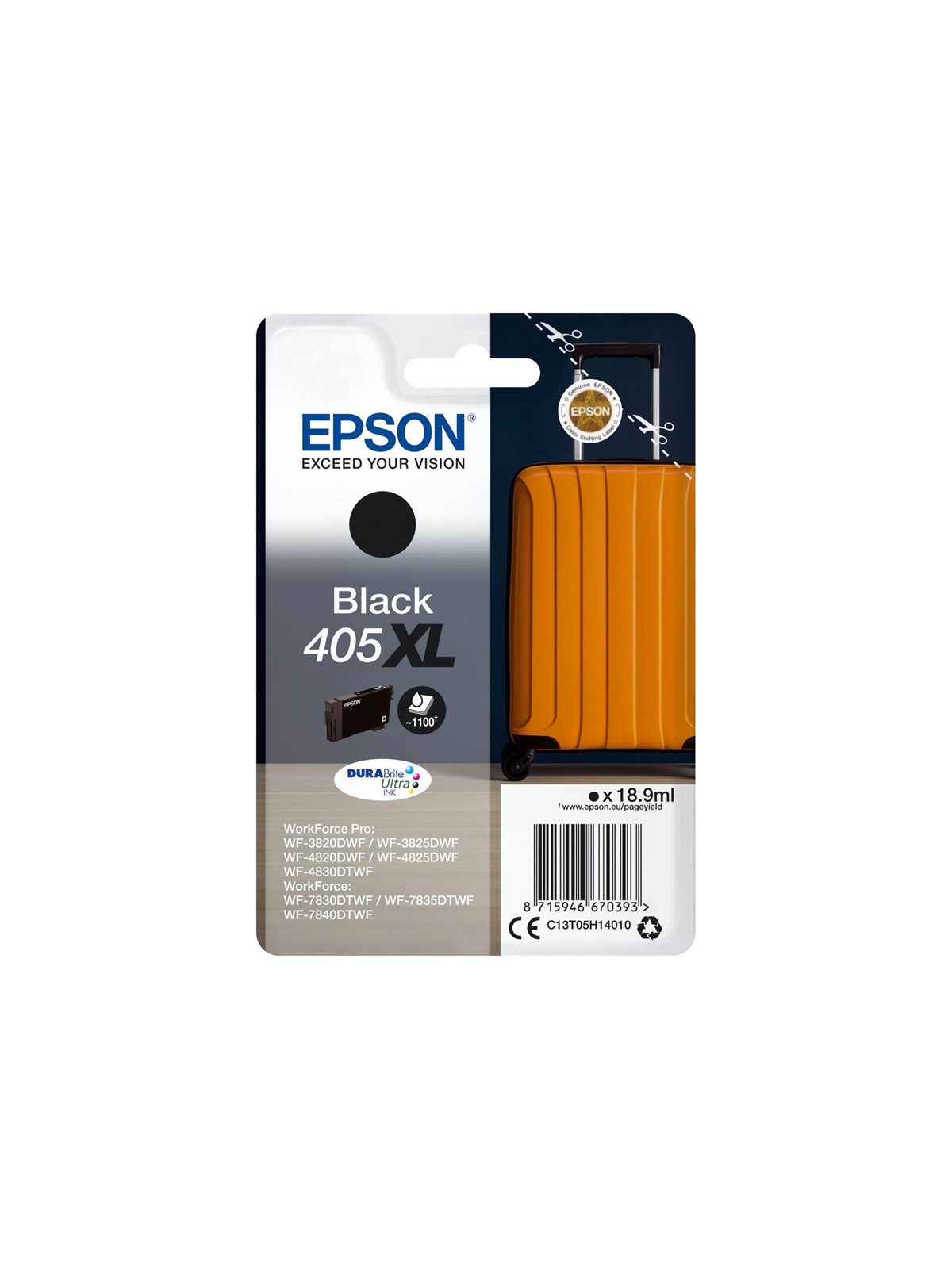 Epson 408 - black - original - ink cartridge