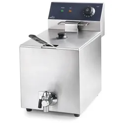 LACOR 69468 69468-Elektrische Freidora mit professionellem Tap 3250 W, 8 L, Edelstahl