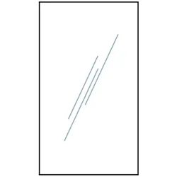 T&J  RUDE-Serie  Systemglas  B1030  x  H1740  x  T8  mm,  Klarglas