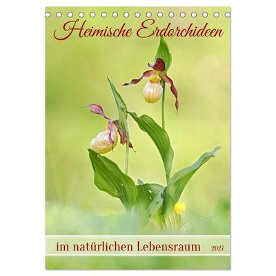 Heimische Erdorchideen im natürlichen Lebensraum (Tischkalender 2027 DIN A5 hoch), CALVENDO Monatskalender