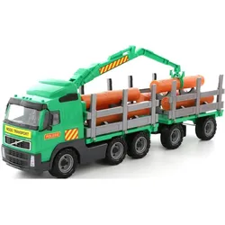 Polesie Volvo Holztransporter LKW mit Anhänger