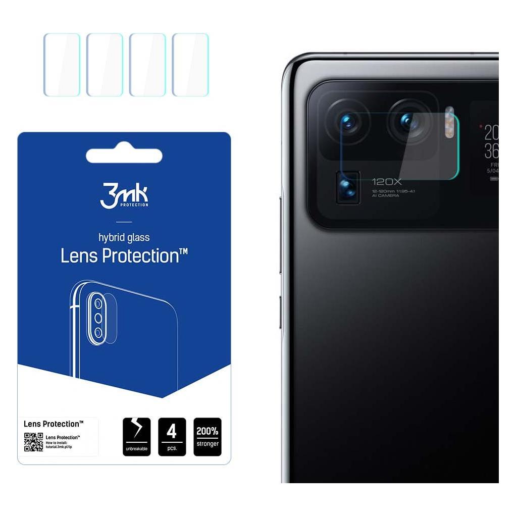 3MK Lens Protect Xiaomi Mi 11 Ultra 5G Ochrona na obiektyw aparatu 4szt (4 Stk., Xiaomi Mi 11 Ultra) (5903108485975)
