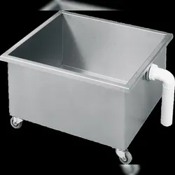 KWC Schlammfangbecken, SIRIUS, Edst, 600x360x550 mm, auf Rollen