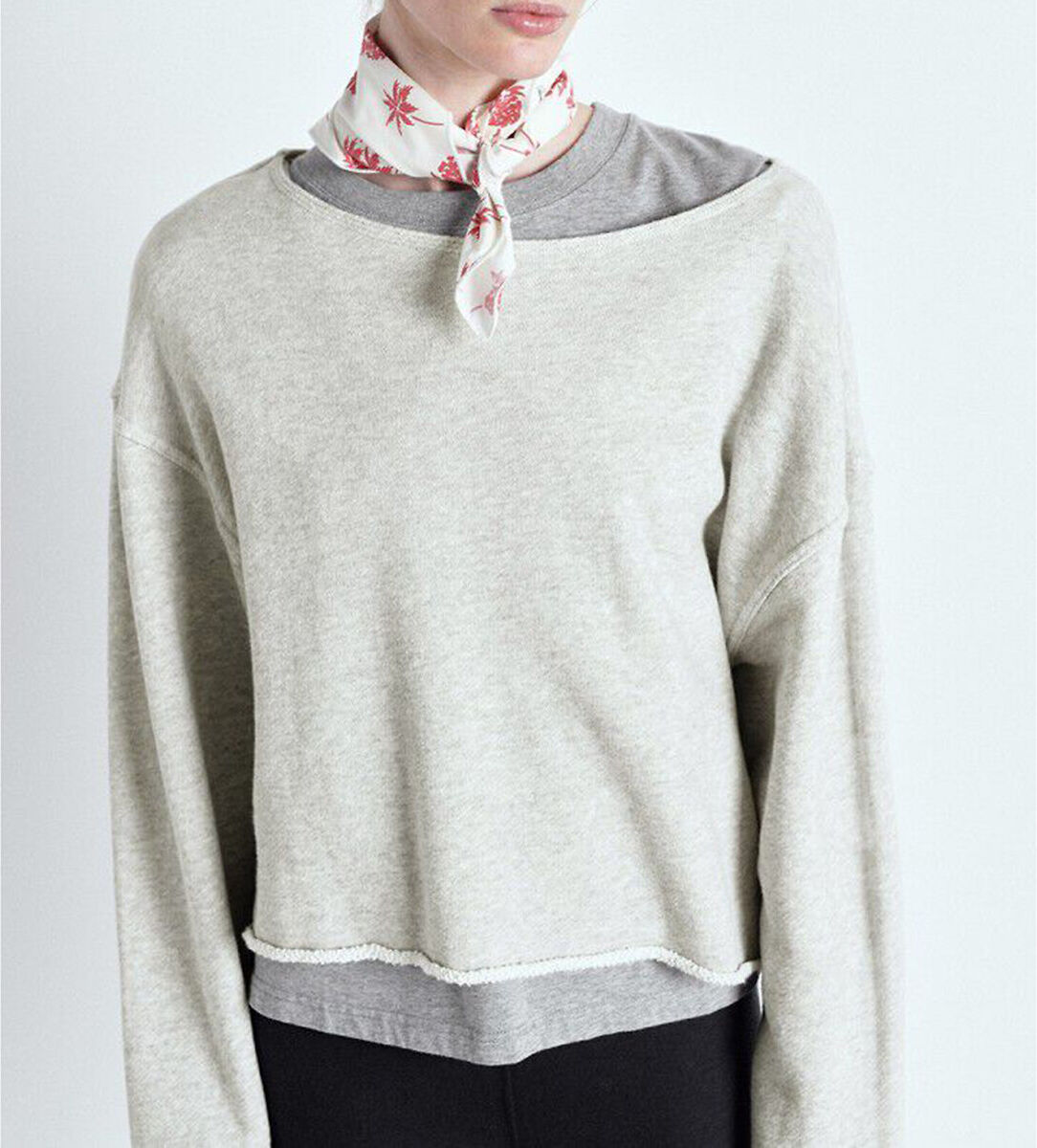 AMERICAN VINTAGE Sweat ample à col bateau, KODYTOWN