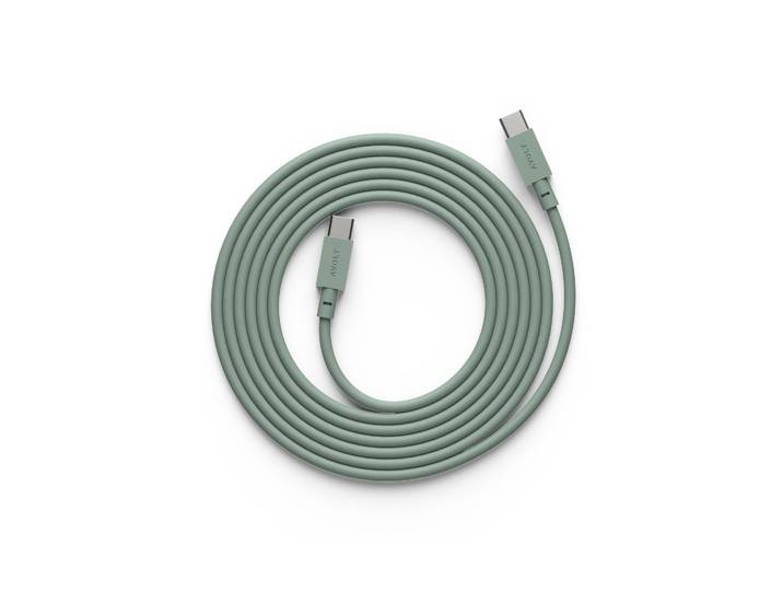 Avolt Cable 1 USB-C vers USB-C câble de charge 2 m Oak green