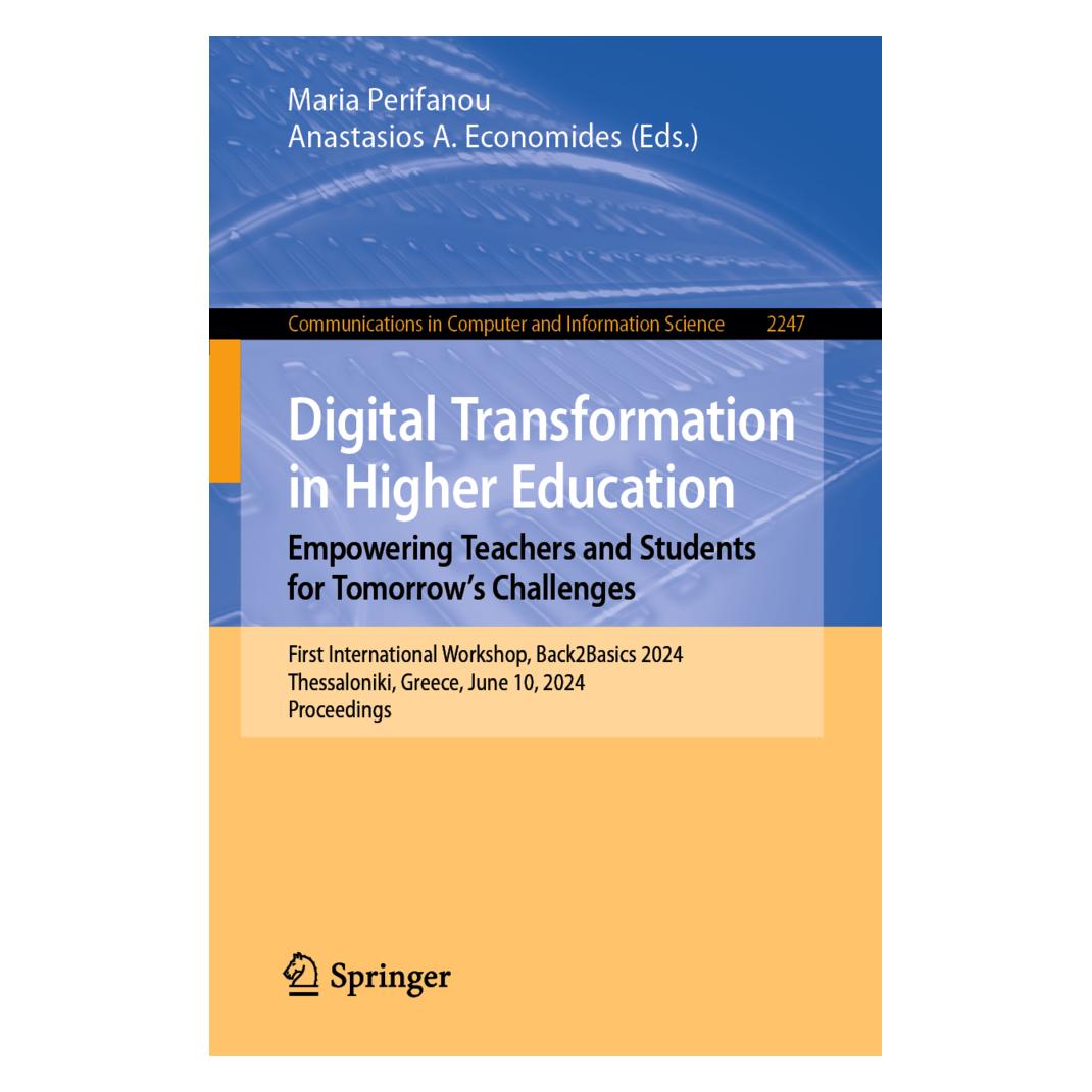 Springer Digital Transformation in Higher Education. Empowering Teachers and Students for Tomorrow's Challeng (Englisch, Softcover, Anastasios A. Economides, Maria Perifanou) (57102137)