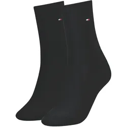 2er Pack TOMMY HILFIGER Casual Socken Damen 200 - black 35-38