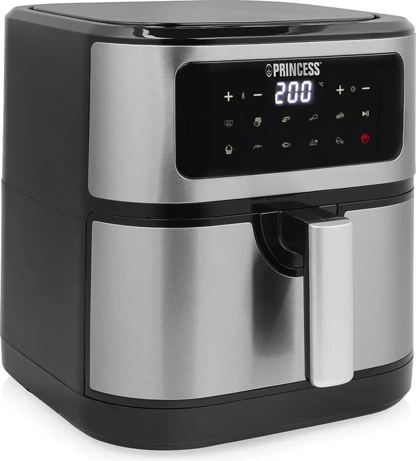 Princess 183043 Heteluchtfriteuse 7 liter Zwart met Touchscreen Bediening