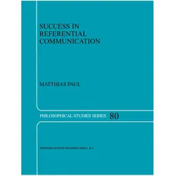 Success in Referential Communication, Fachbücher von M. Paul