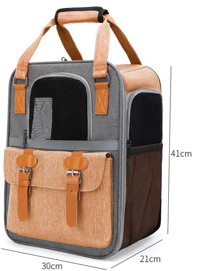 INF Haustier-Tragerucksack - Bequem und Praktisch Orange