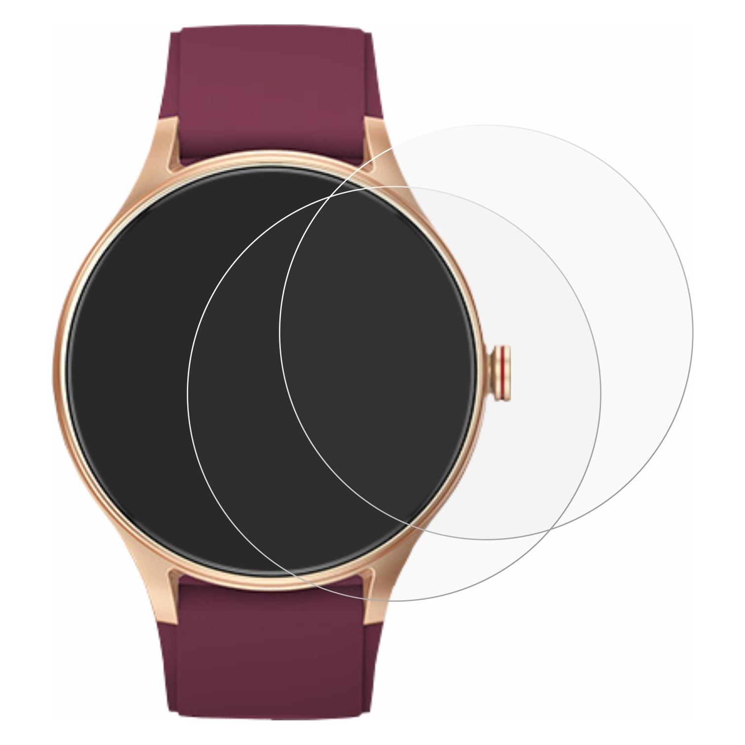 Brotect Schutzfolie für Fitpolo Smartwatch 1.57" Displayschutz Displayschutzfolie Folie Klar Transparent (1864887)