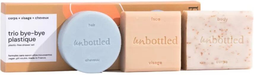 UNBOTTLED - Trio Bye Bye Plastique, Bye Bye Plastic, Set, Fantasie