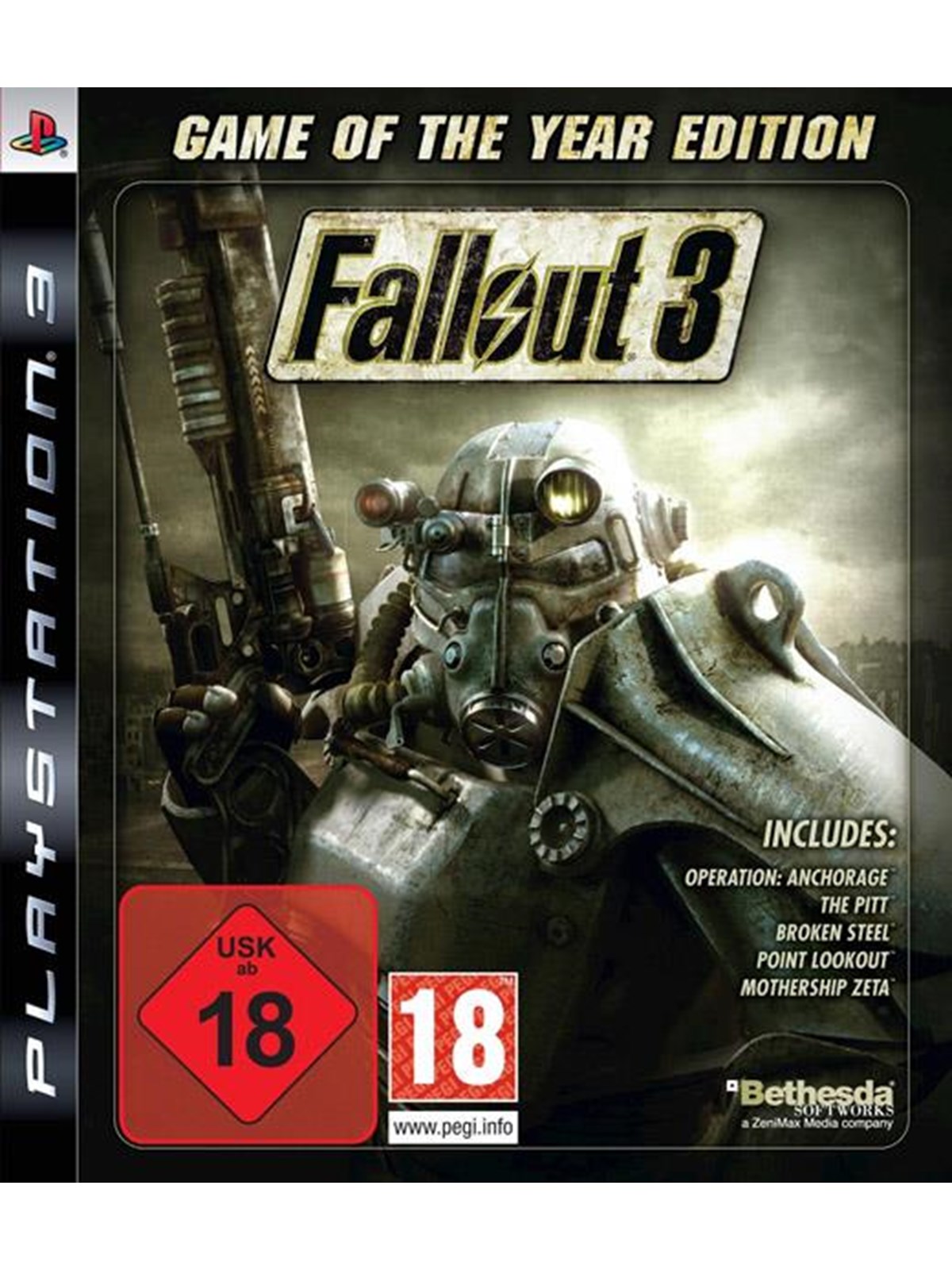 Fallout 3: Game of the Year Edition (Essentials) - Sony PlayStation 3 - RPG - PEGI 18