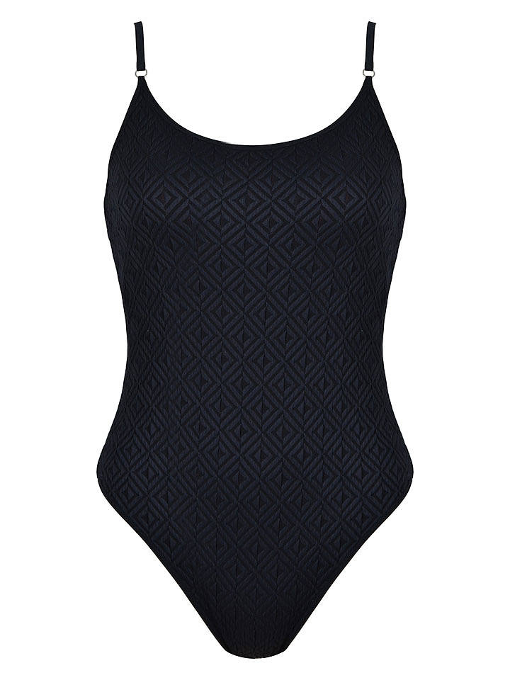 Naturana Badeanzug in Schwarz - 44