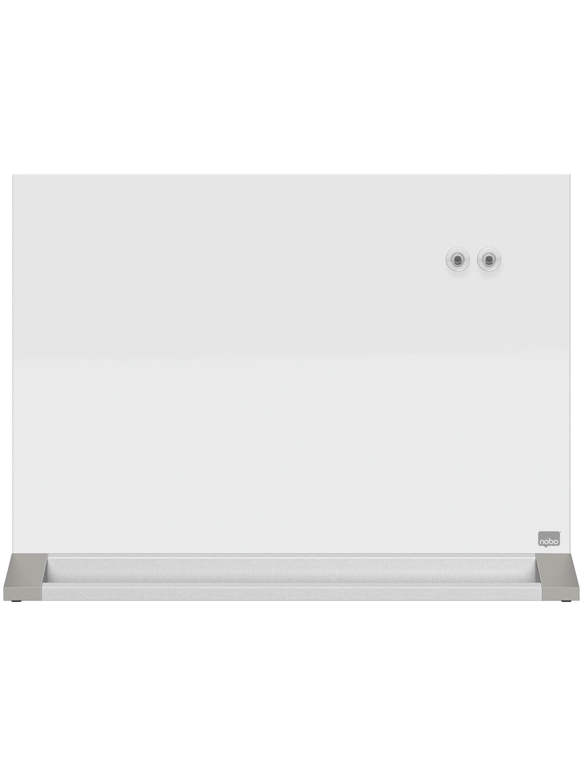Nobo Glas Desktop-Tafel mit magnetischer Glasoberfläche 60 x 43 cm