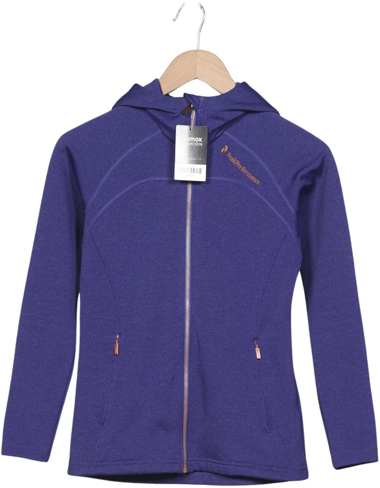 Peak Performance Damen Kapuzenpullover, Lila, Gr. XS, Synthetik - Second Hand