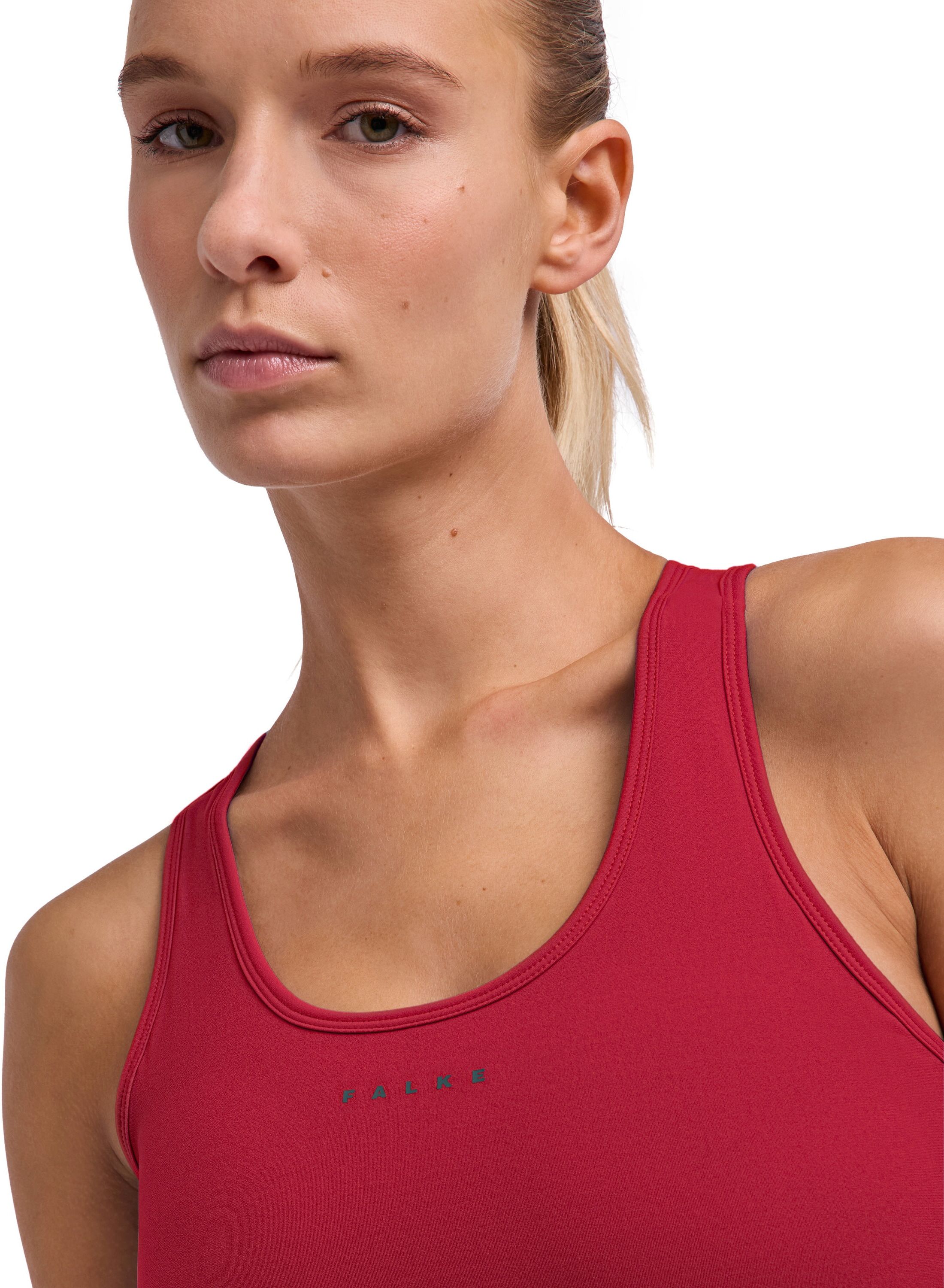 Sport-BH FALKE "FALKE Sport-BH", Damen, Gr. M, N-Gr, ruby (8830), BHs Sport-BH