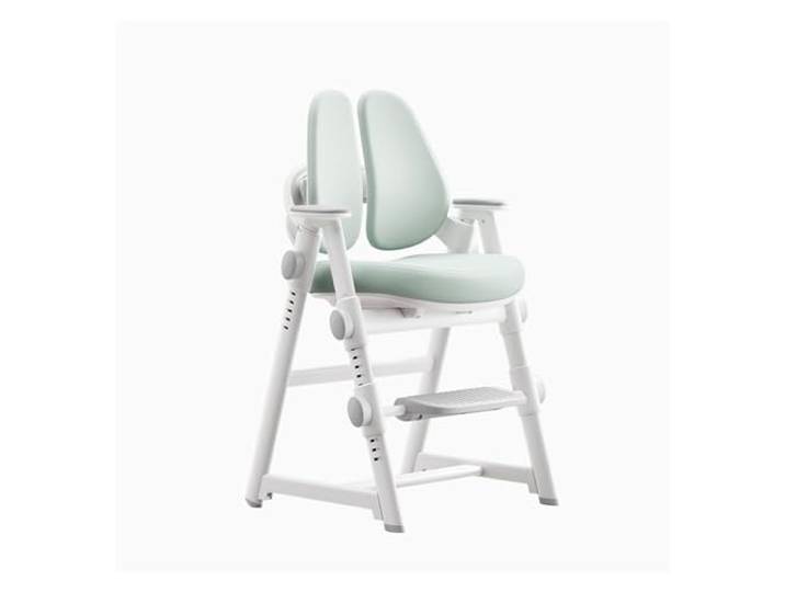 Ygt9mS6vz Stuhl mit hoher Rückenlehne Kinder-Studienstuhl, Grundschüler, Studienstuhl, Lift, Verstellbarer Wachstumsstuhl, korrigierender Sitzsitz(Green)